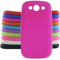 Jelly Silicone Case for Samsung Galaxy S3 i9300