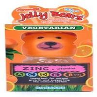 Jelly Bears Orange Zinc 60gummies