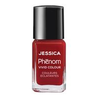 Jessica Nails Cosmetics Phenom Nail Varnish - Jessica Red (15ml)