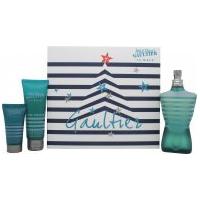Jean Paul Gaultier Le Male Gift Set 125ml EDT Spray + 75ml Shower Gel + 30ml Aftershave Balm