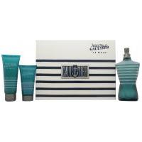 Jean Paul Gaultier Le Male Gift Set 125ml EDT + 75ml All Over Shower Gel + 50ml Aftershave Balm