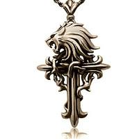Jewelry Inspired by Final Fantasy Cloud Strife Anime/ Video Games Cosplay Accessories Necklace Golden Alloy Male