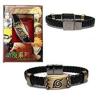 Jewelry Inspired by Naruto Cosplay Anime Cosplay Accessories Bracelet Black Alloy Male