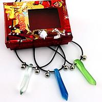 Jewelry Inspired by Naruto Naruto Uzumaki Anime Cosplay Accessories Necklace Blue / Green Male