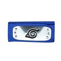 Jewelry / Headpiece Inspired by Naruto Cosplay Anime Cosplay Accessories Headband Blue Alloy / Cotton Male