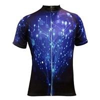 JESOCYCLING Cycling Jersey Men\'s Short Sleeve Bike Jersey Tops Quick Dry Breathable Polyester Fashion Spring Summer Cycling/Bike