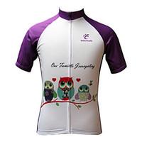 JESOCYCLING Cycling Jersey Women\'s Short Sleeve BikeBreathable Quick Dry Ultraviolet Resistant Back Pocket Sweat-wicking Lightweight