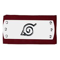 Jewelry / Headpiece Inspired by Naruto Cosplay Anime Cosplay Accessories Headband Red Alloy Male