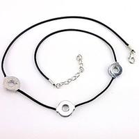 Jewelry Inspired by Naruto Itachi Uchiha Anime Cosplay Accessories Necklace Silver Male