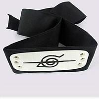Jewelry / Headpiece Inspired by Naruto Cosplay Anime Cosplay Accessories Headband Black Alloy / Cotton Male