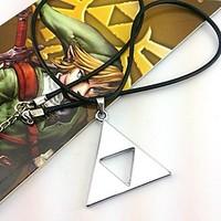 Jewelry Inspired by The Legend of Zelda Cosplay Anime/ Video Games Cosplay Accessories Necklace Silver Alloy Male