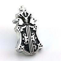 Jewelry / Badge Inspired by Black Butler Cosplay Anime Cosplay Accessories Badge Silver Alloy Male