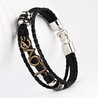 Jewelry Inspired by Cosplay Cosplay Anime Cosplay Accessories Bracelet Black / Brown Male / Female