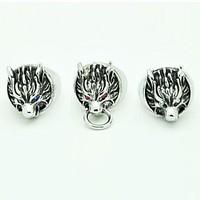 Jewelry Inspired by Final Fantasy Cosplay Anime/ Video Games Cosplay Accessories Ring Red / Blue / Silver Alloy Male