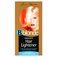 jerome russell blonde hair lightener permanent