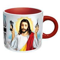 jesus shaves mug