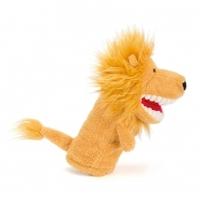 jellycat toothy animal hand puppets lion 28cm