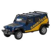 Jeep Wrangler Unlimited - Goodyear with Roof Rack Fender Flares & Winch - (1:43 Scale)