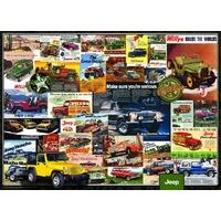 Jeep Vintage Ads 1000 Piece Jigsaw Puzzle