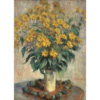 Jerusalem Artichoke Flowers - Claude Monet 1000pc Jigsaw Puzzle