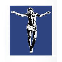 jesus blue by blek le rat