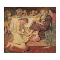 Jesus Washing Peter\'s Feet By Ford Madox Brown