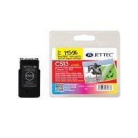 Jet Tec Remanufactured Canon CL-513 C513 Inkjet Printer Ink