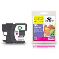 Jet Tec Remanufactured Brother LC980 Magenta B98M Inkjet Printer Ink