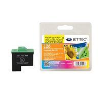 Jet Tec Remanufactured Lexmark No.26 10N0026 CMY Colour L26 Inkjet