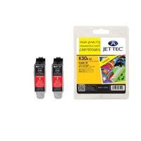 jet tec remanufactured kodak k30 black x 2 k30b inkjet printer ink