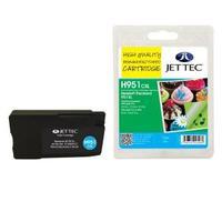 Jet Tec Remanufactured HP951XL CN046AE Cyan H951CXL Inkjet Printer Ink