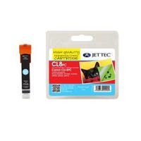 Jet Tec Remanufactured Canon CLI 8 Photo Cyan CL8PC Inkjet Printer Ink