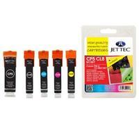 Jet Tec Remanufactured Canon PGI-5 CLI-8 BBCMY Multipack CP5CL8BCMY