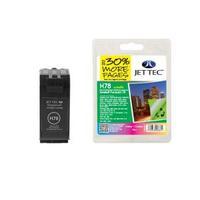 jet tec remanufactured hp78 c6578ae cmy colour h78 inkjet printer ink