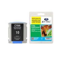 Jet Tec Remanufactured HP10 C4841AE Cyan H10C Inkjet Printer Ink