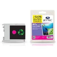 Jet Tec Remanufactured Brother LC970 Magenta B97M Inkjet Printer Ink