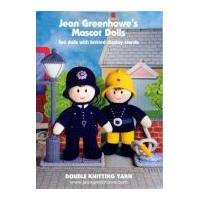 Jean Greenhowe Knitting Pattern Book Mascot Dolls