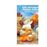 Jean Greenhowe Knitting Pattern Book Knitted Animals