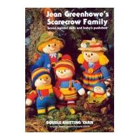 Jean Greenhowe Knitting Pattern Book Scarecrow Family