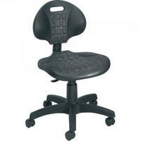 Jemini Factory Chair Polyurethane Black KF00197