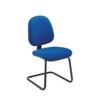 Jemini Medium Back Visitor Blue Chair KF02734