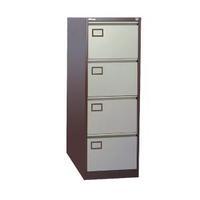 Jemini CoffeeCream 4 Drawer Filing Cabinet KF03002