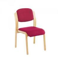 Jemini Wood Frame Side Chair No Arms Claret KF03513