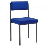 jemini blue multi purpose stacking chair kf04002