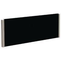 Jemini 1200mm Black Straight Desk Screen KF73912