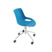 jemini soho swivel blue chair kf838763