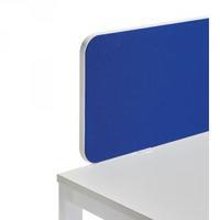 Jemini Straight Rounded Corner Screen White Trim Blue 1200mm KF74260