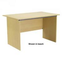 Jemini Intro 1500mm Panel End Desk Warm Maple KF73974