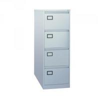 jemini 4 drawer filing cabinet grey