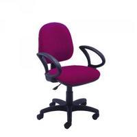 jemini medium back operator chair claret kf50170